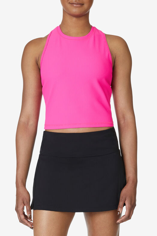 FI-LUX RIBBED CROP TOP