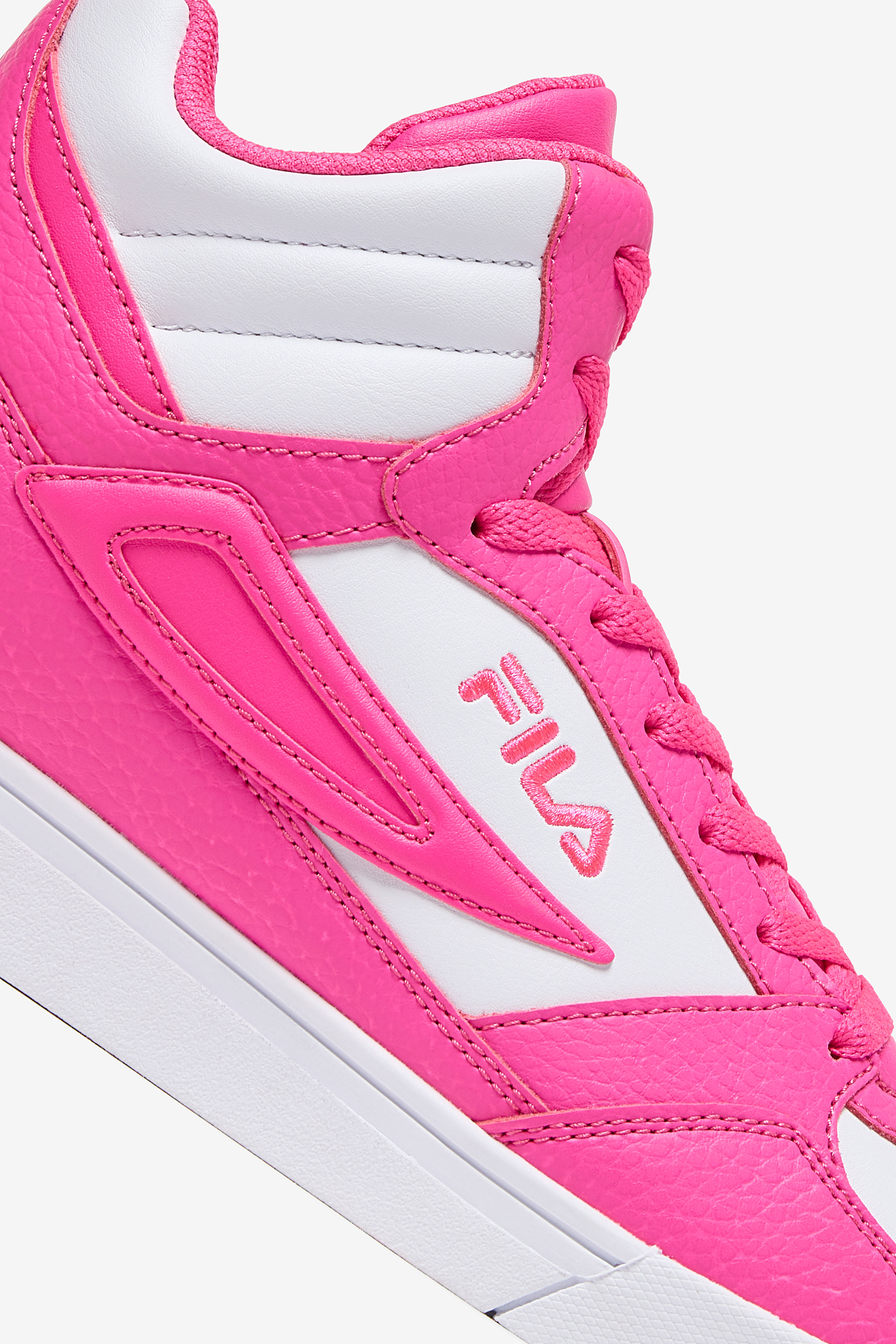 Pink high top filas new arrivals