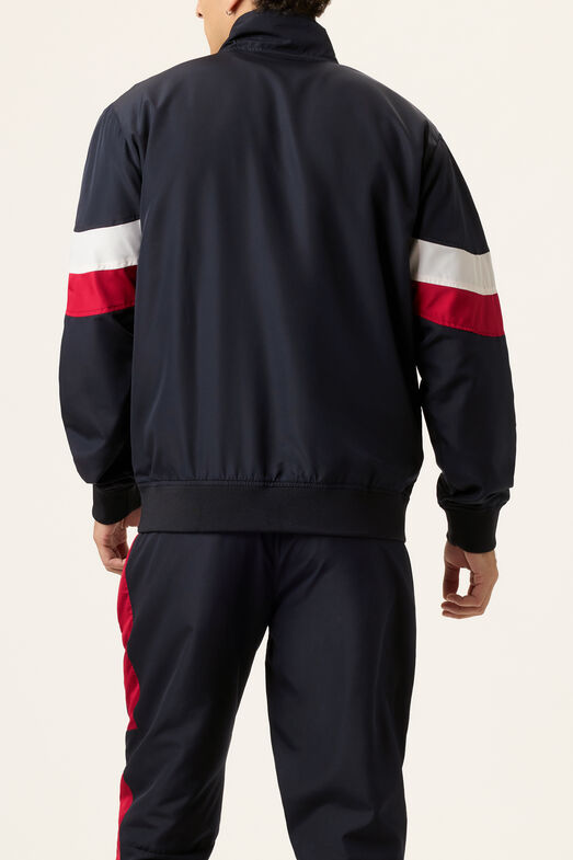 FULL ZIP WOVEN TRACK JACKET