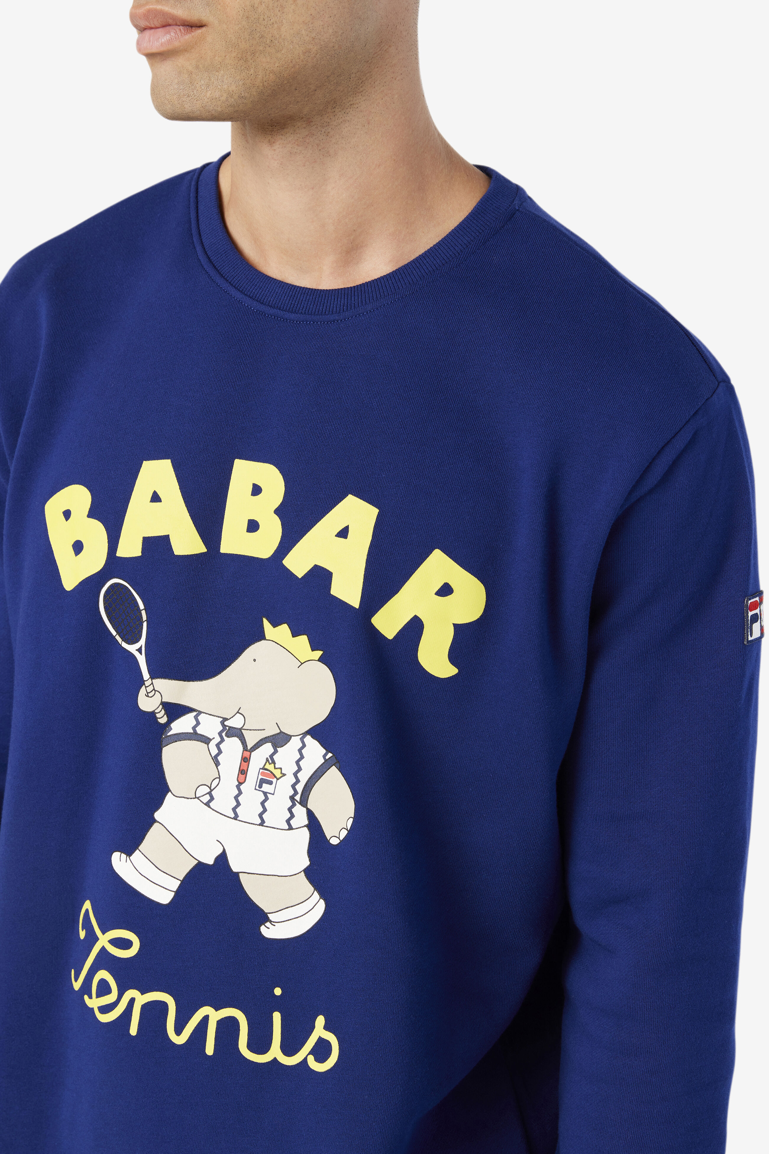The Fila X Rb Babar Tennis Crewneck Sweatshirt Fila