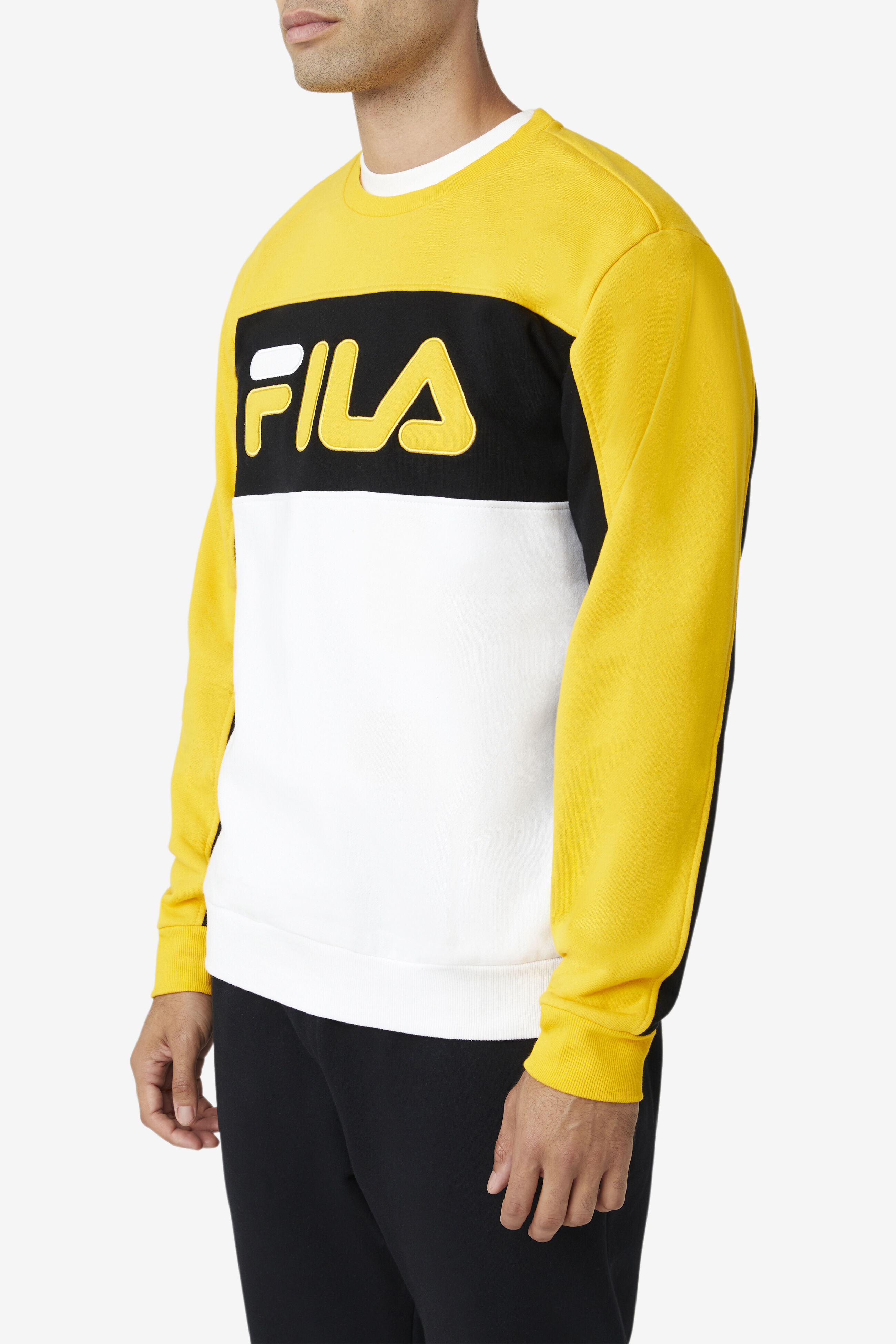 Fila yellow sweatshirt sales