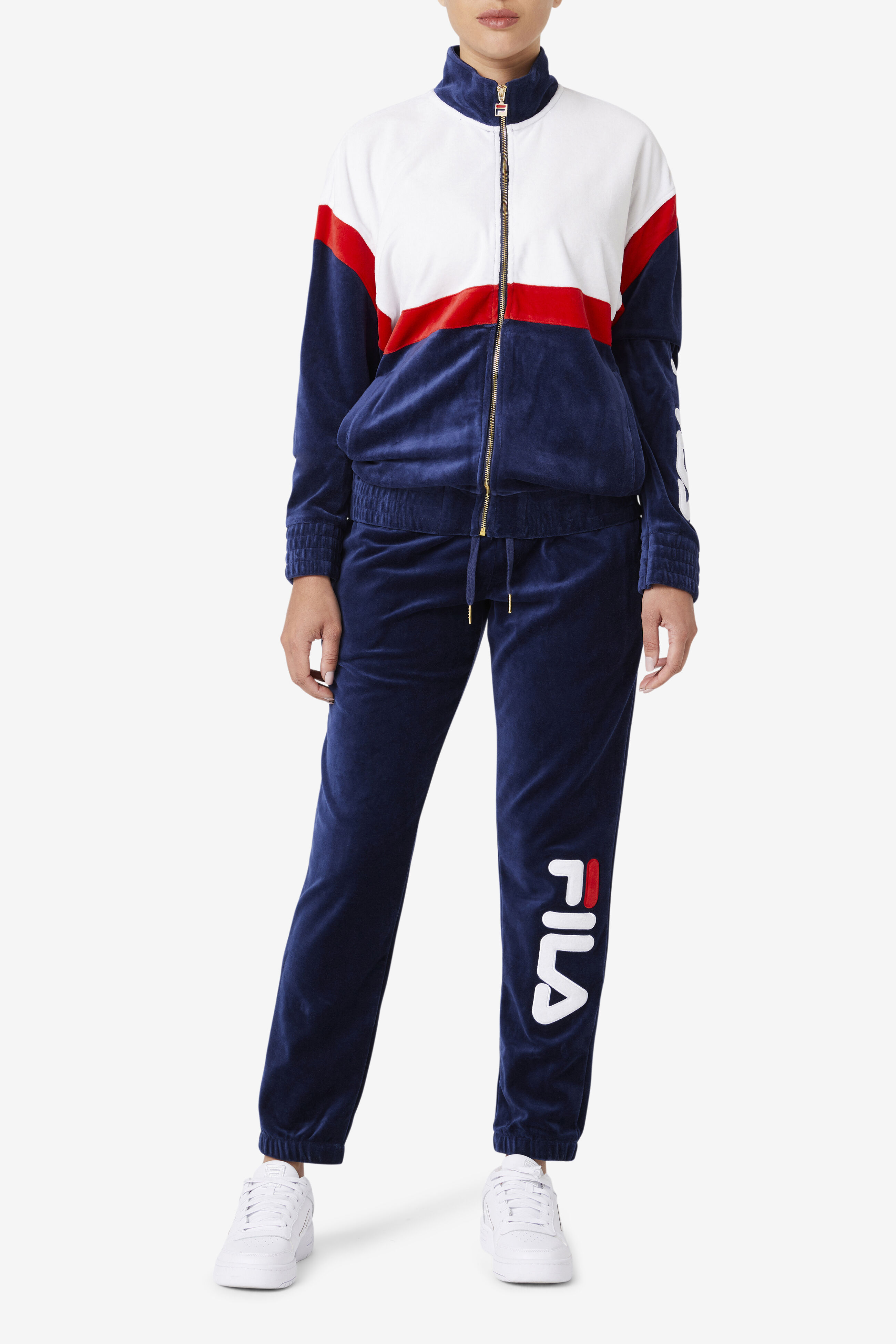 Fila velour pants mens outlet