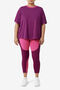 FI-LUX SHORT SLEEVE TOP/MPRP/BPNK/1XLarge