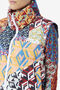 MARINA SNAPOFF SLV CROP PUFFR
