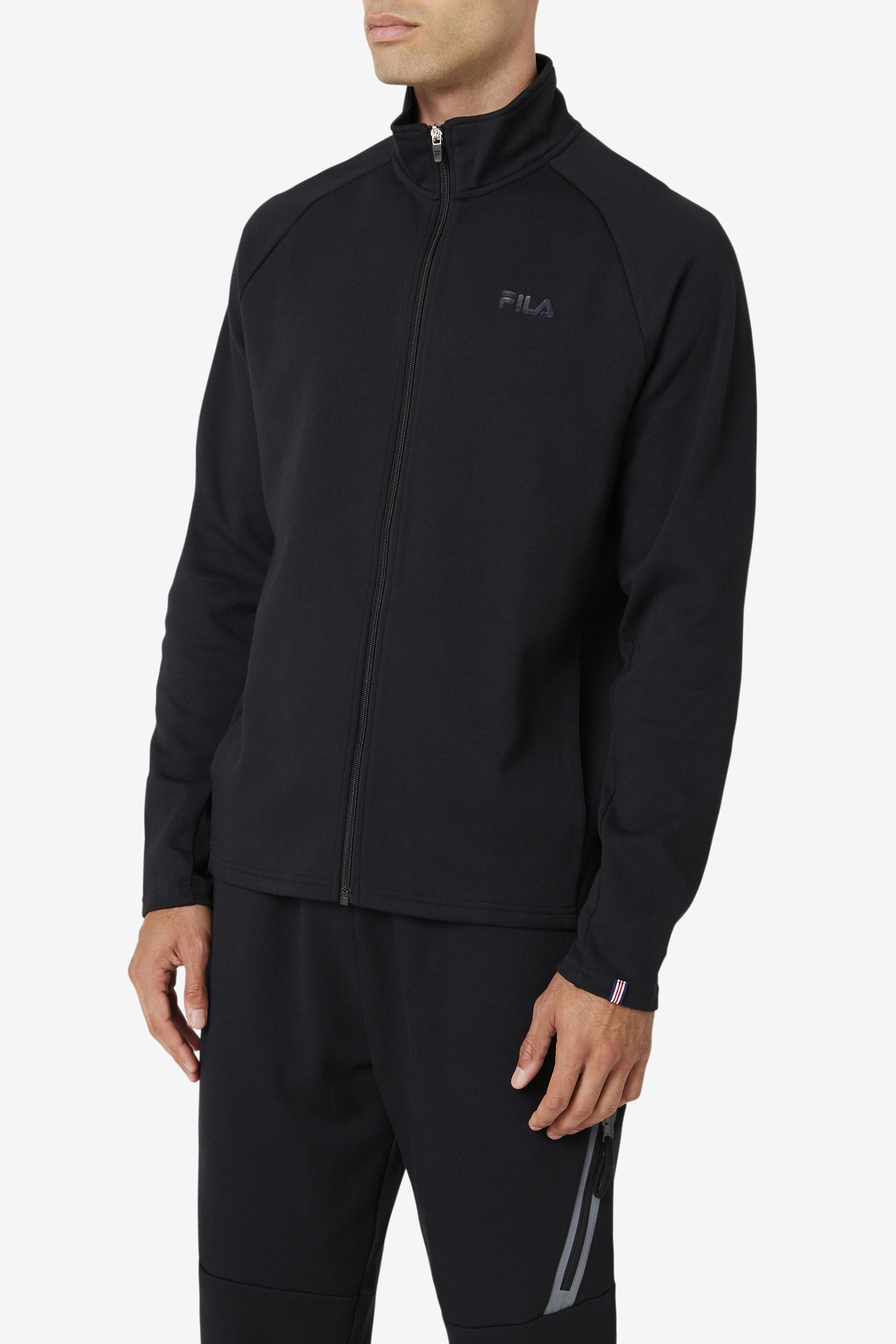 All black track jacket sale