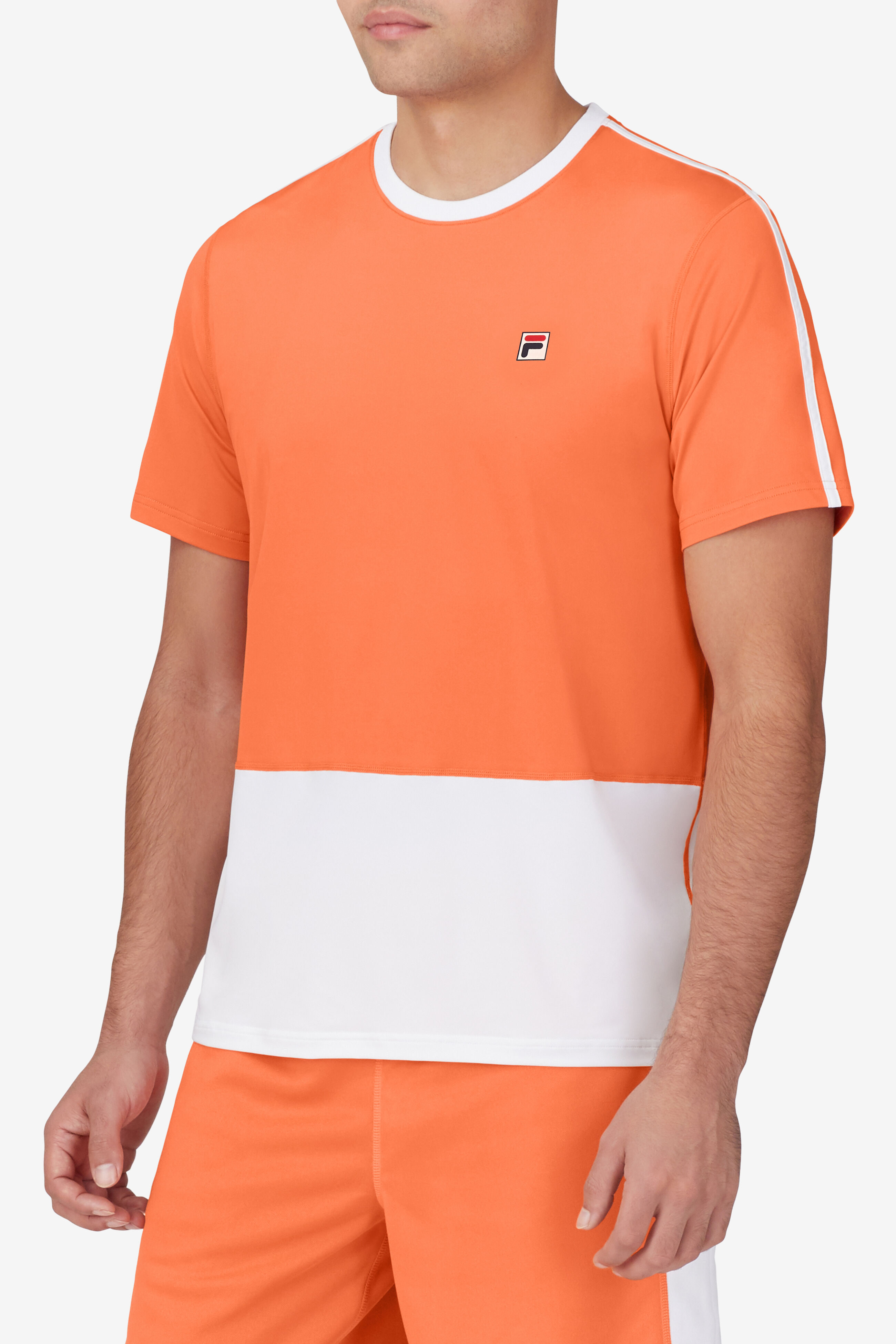 T shirt best sale fila orange