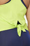 SASSY SINGLET/ACIDLIME/1XLarge