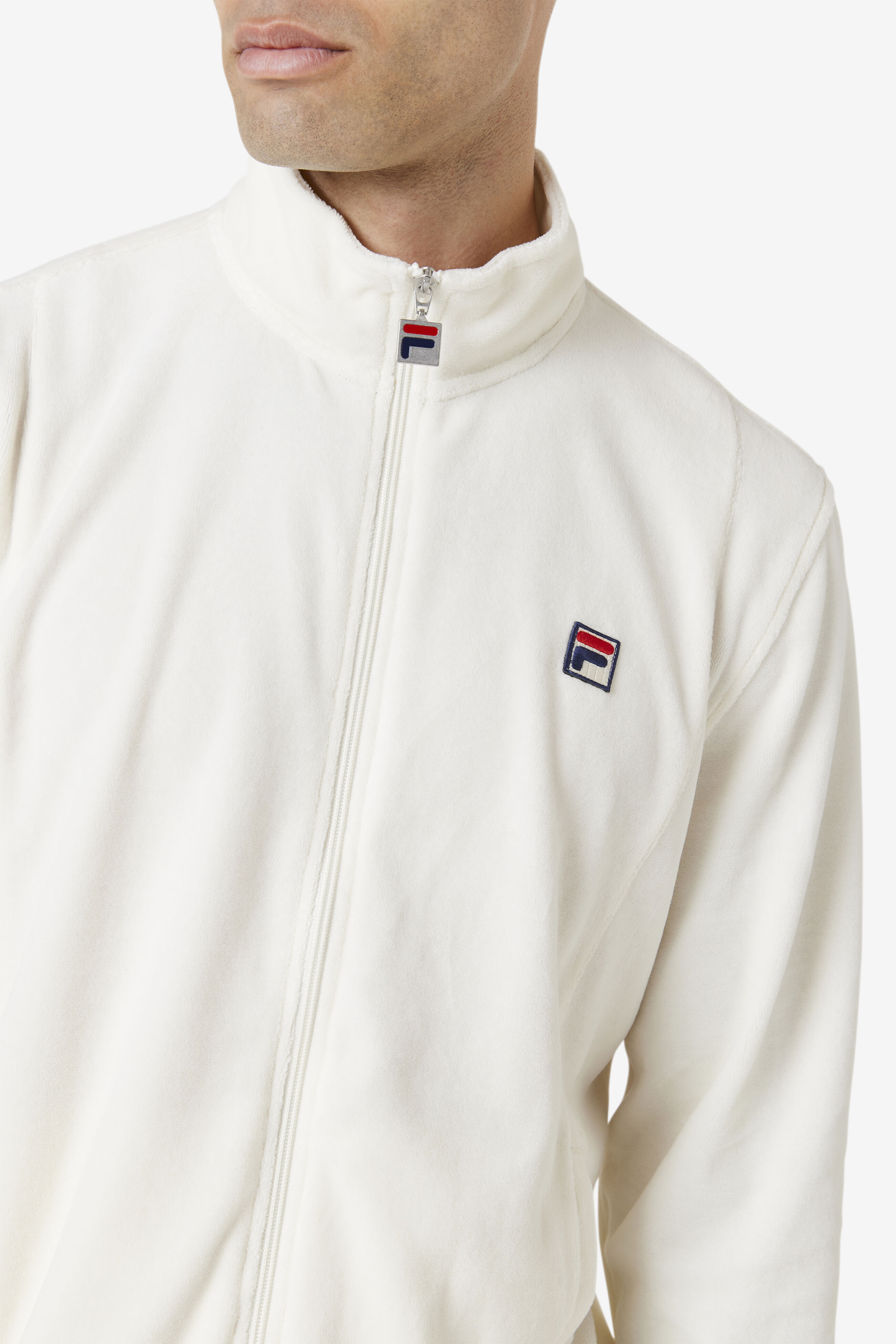 Fila white line jacket deals