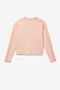 GYM QUEEN LONG SLEEVE TOP/DPNK/WHT/Large