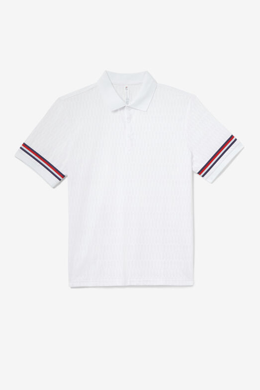 ESSENTIALS H JACQURD POLO