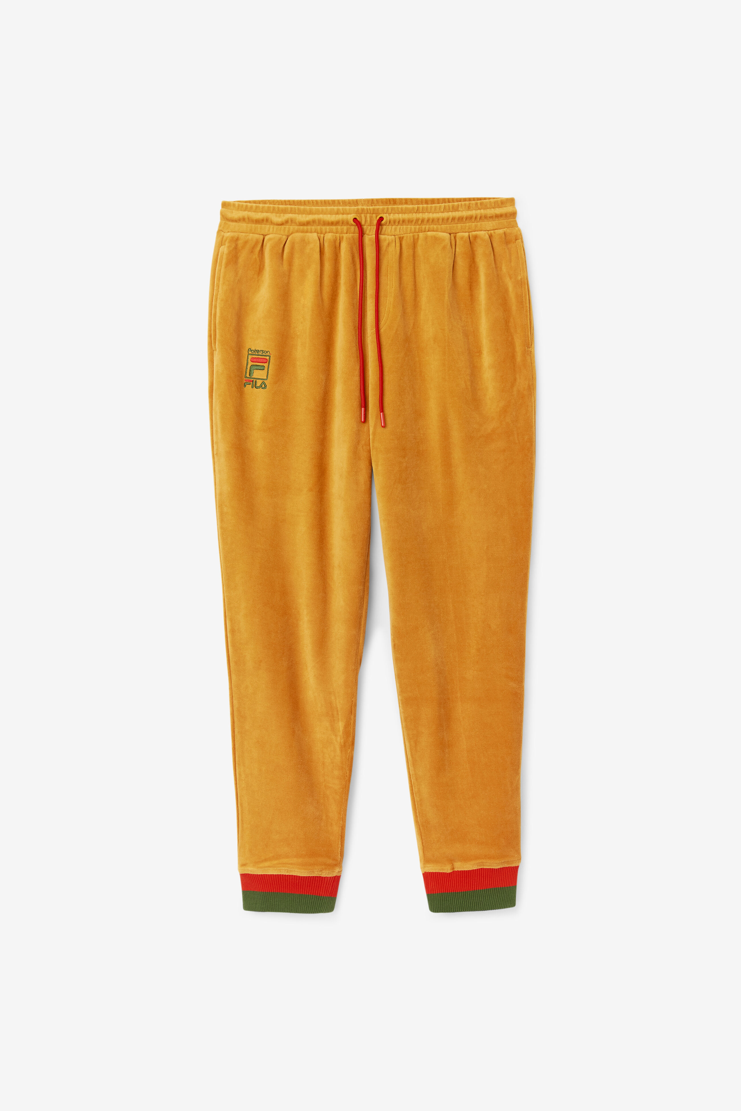 Yellow store fila pants