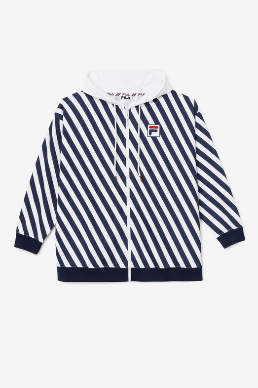 SHORE THING STRIPE SWEATSHIRT