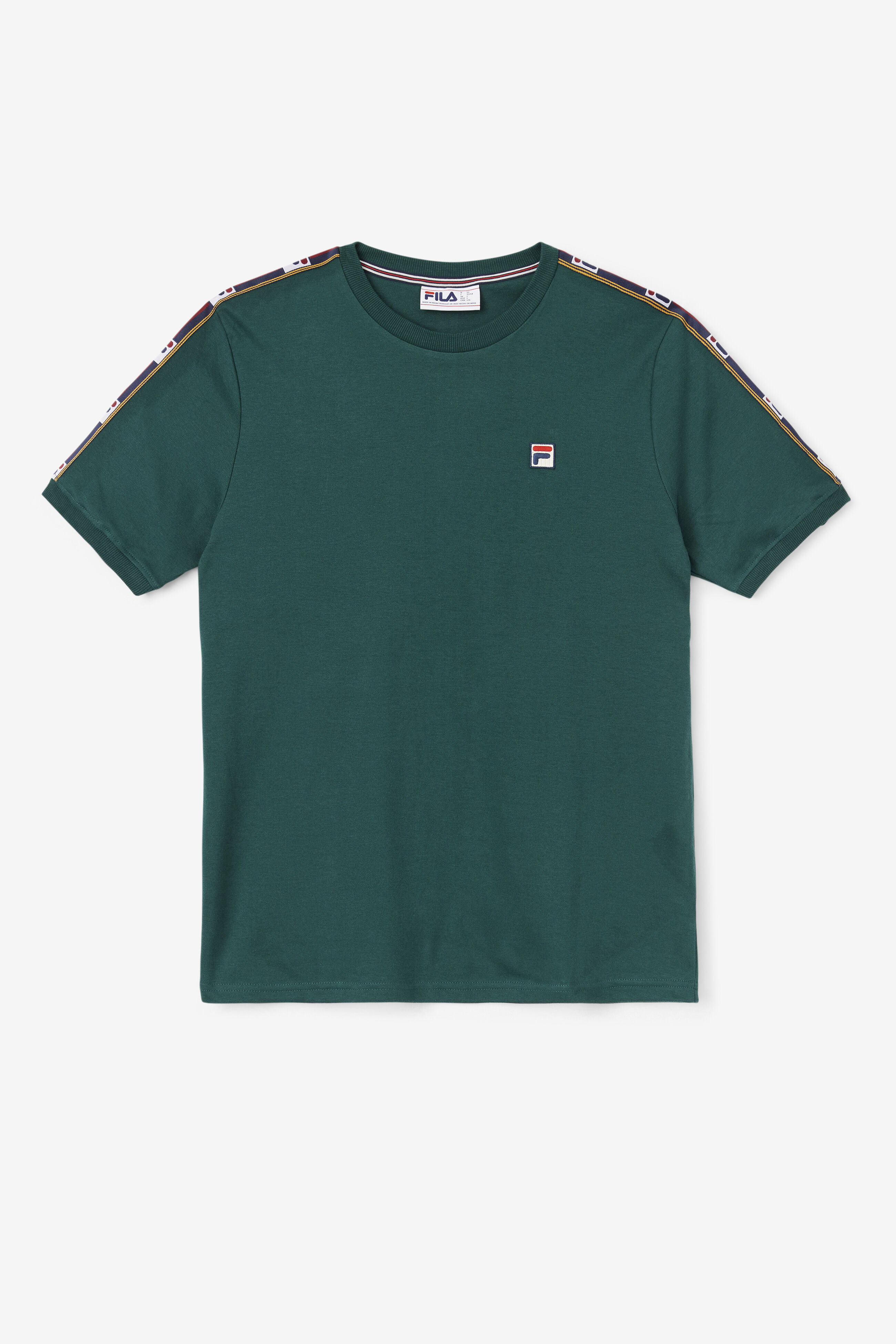 Oliver Men s Short Sleeve Tee With Logo Detail Fila