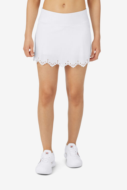 WHITELINE LASERCUT SKORT