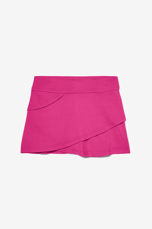 TIERED SKORT/BRIGHTPINK/L