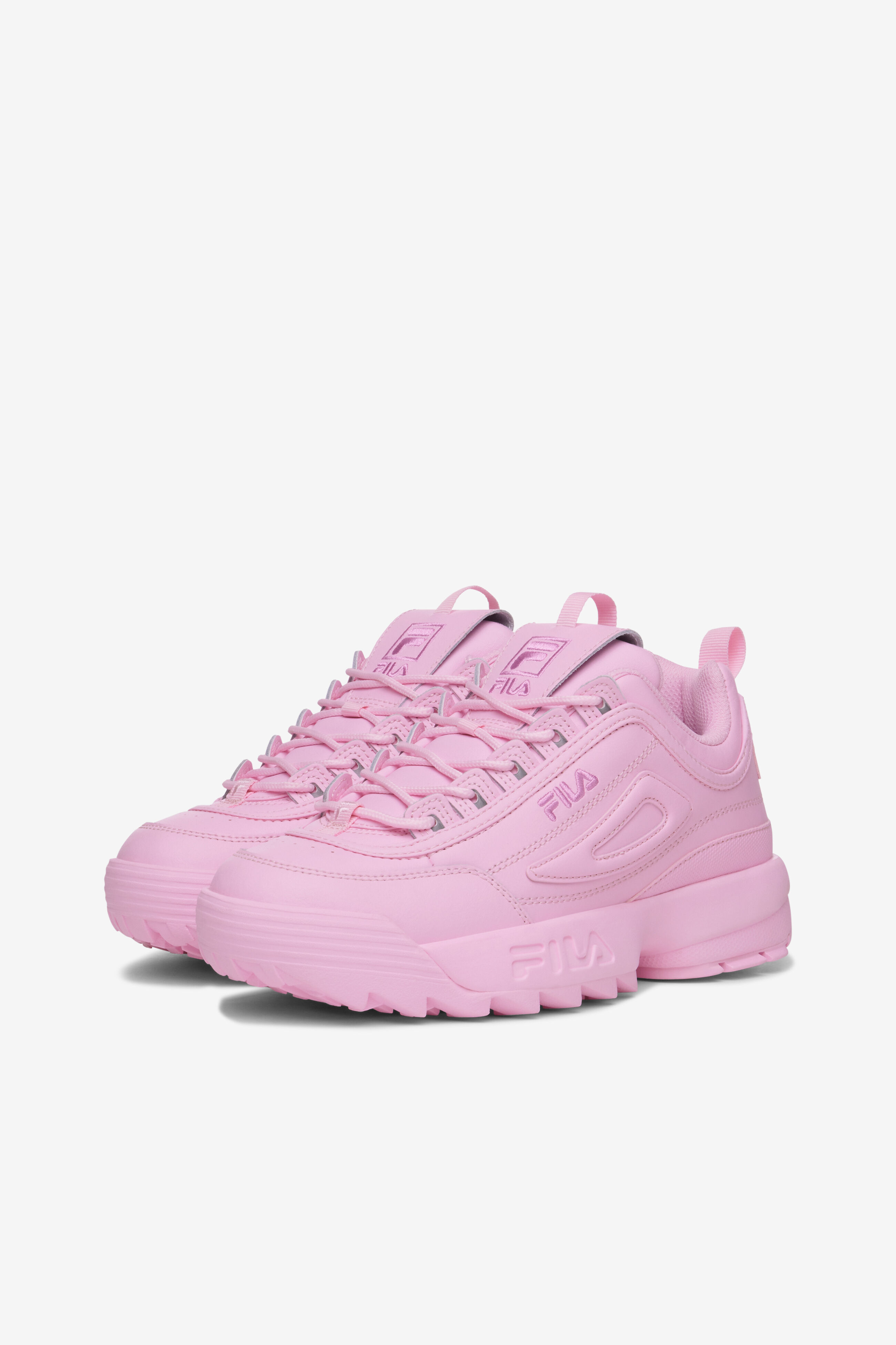 Fila chunky top sneakers pink