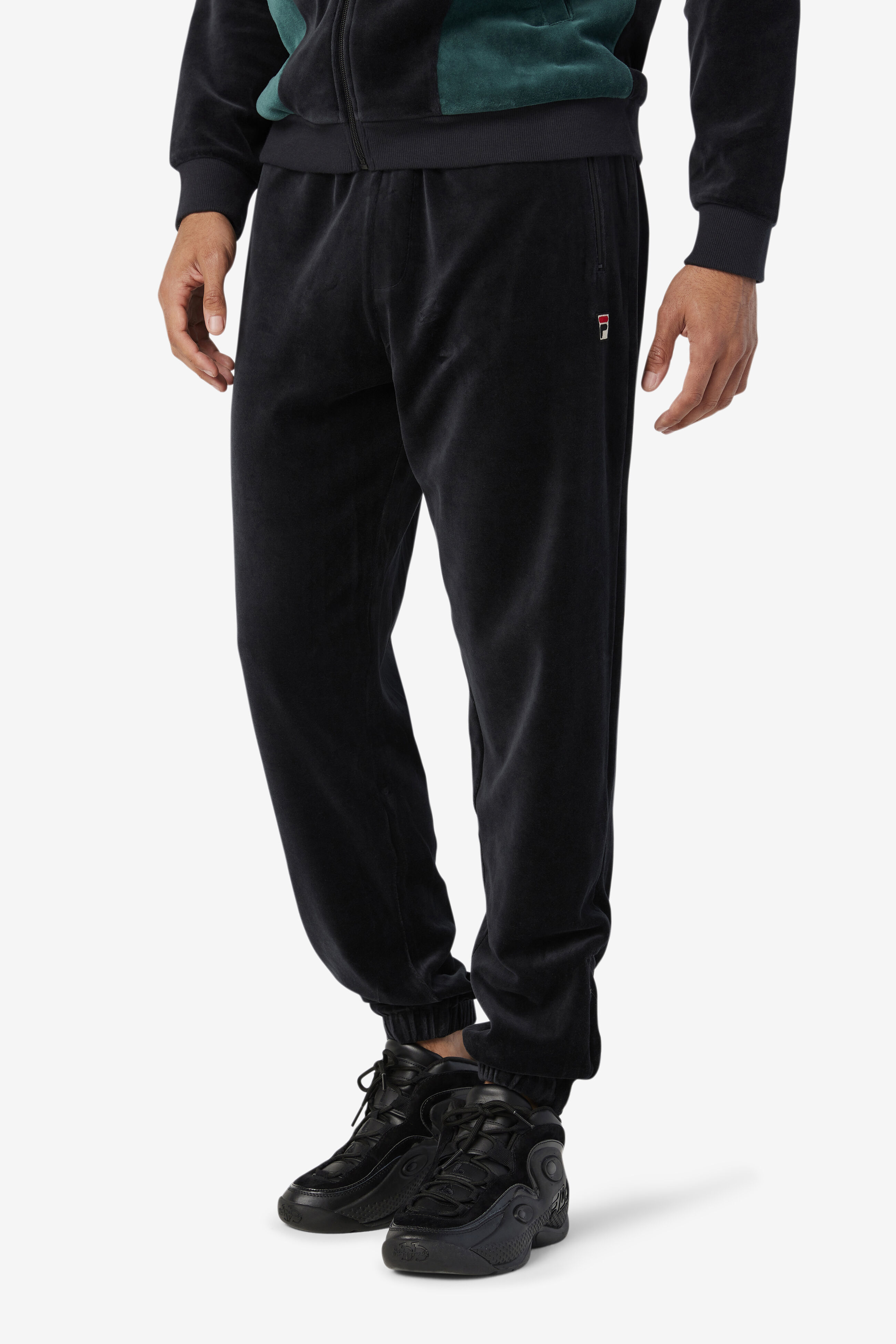 Fila velvet sweatpants outlet
