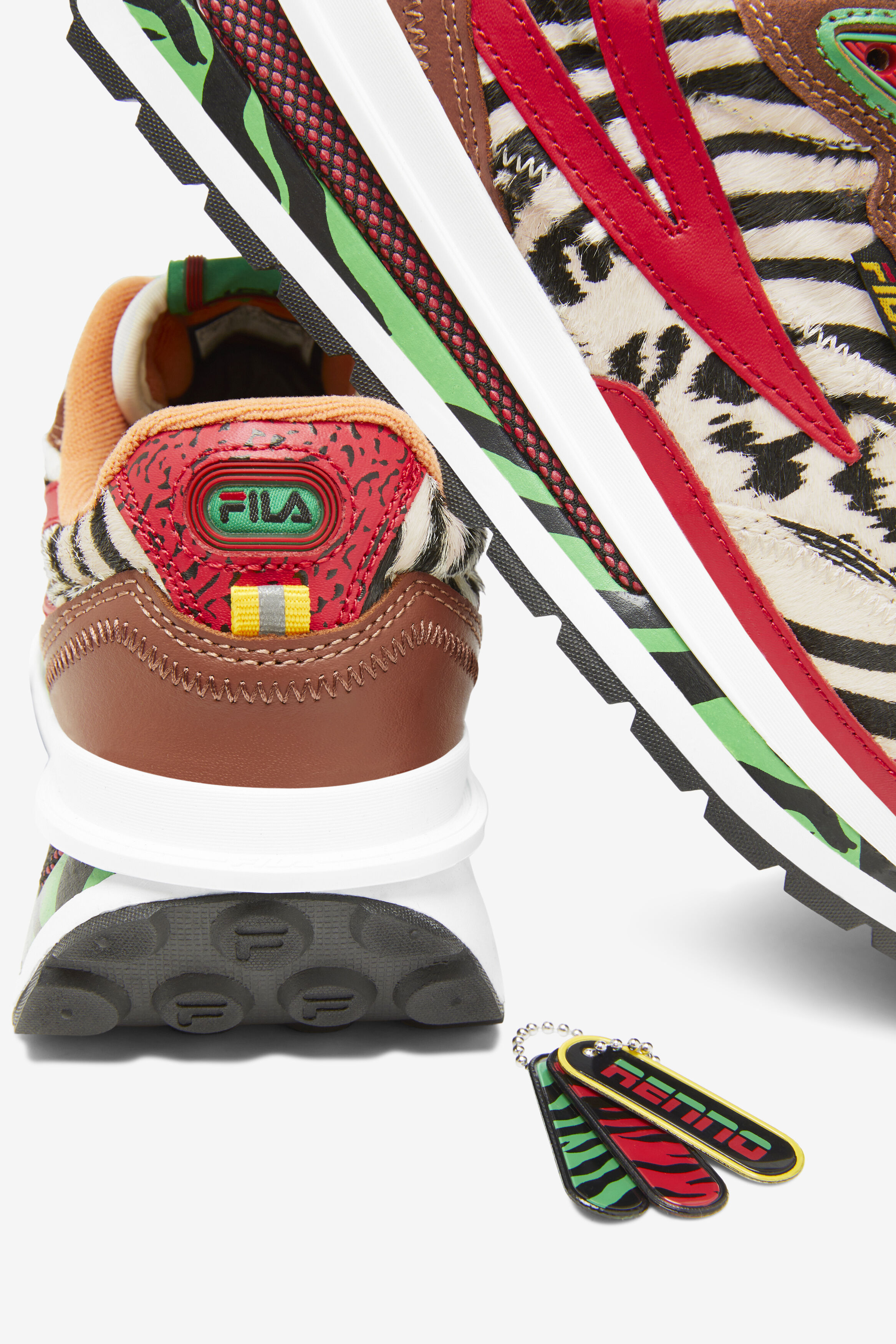 Tenis fila clearance leopardo juntos
