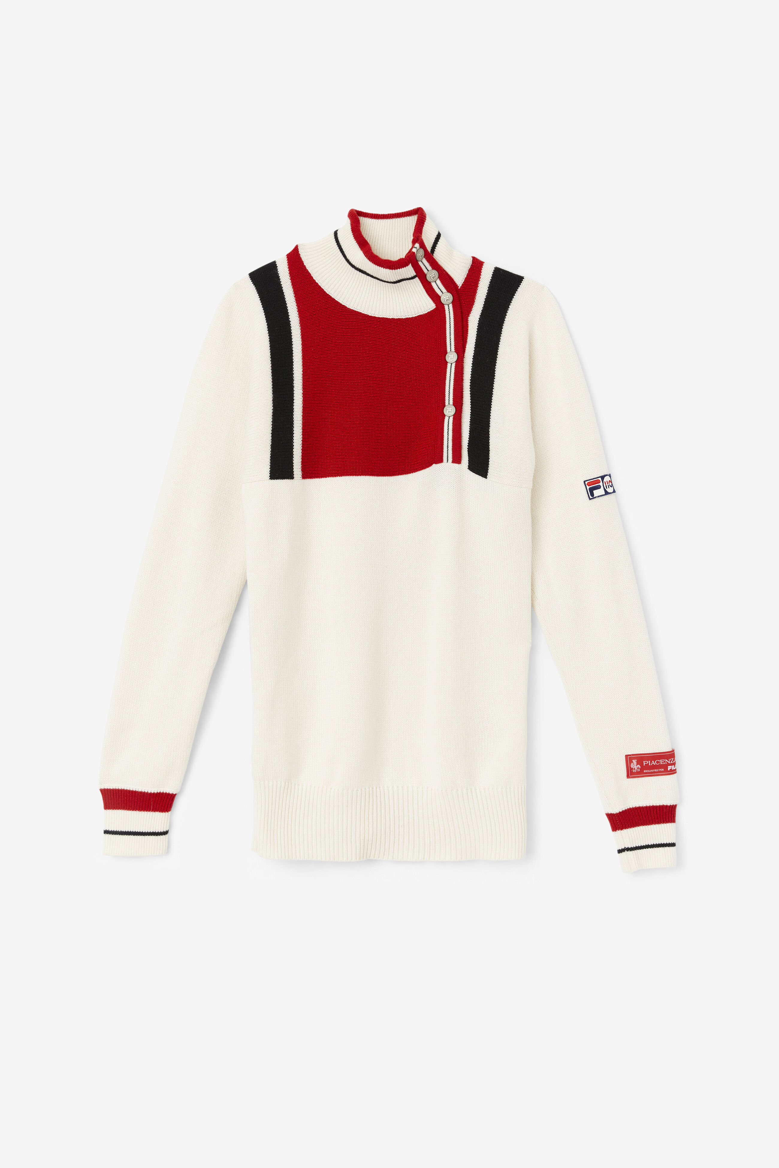 White fila jumper outlet