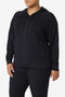 FI-LUX TEXTURE FULL ZIP HOODIE/BLACK/1XLarge