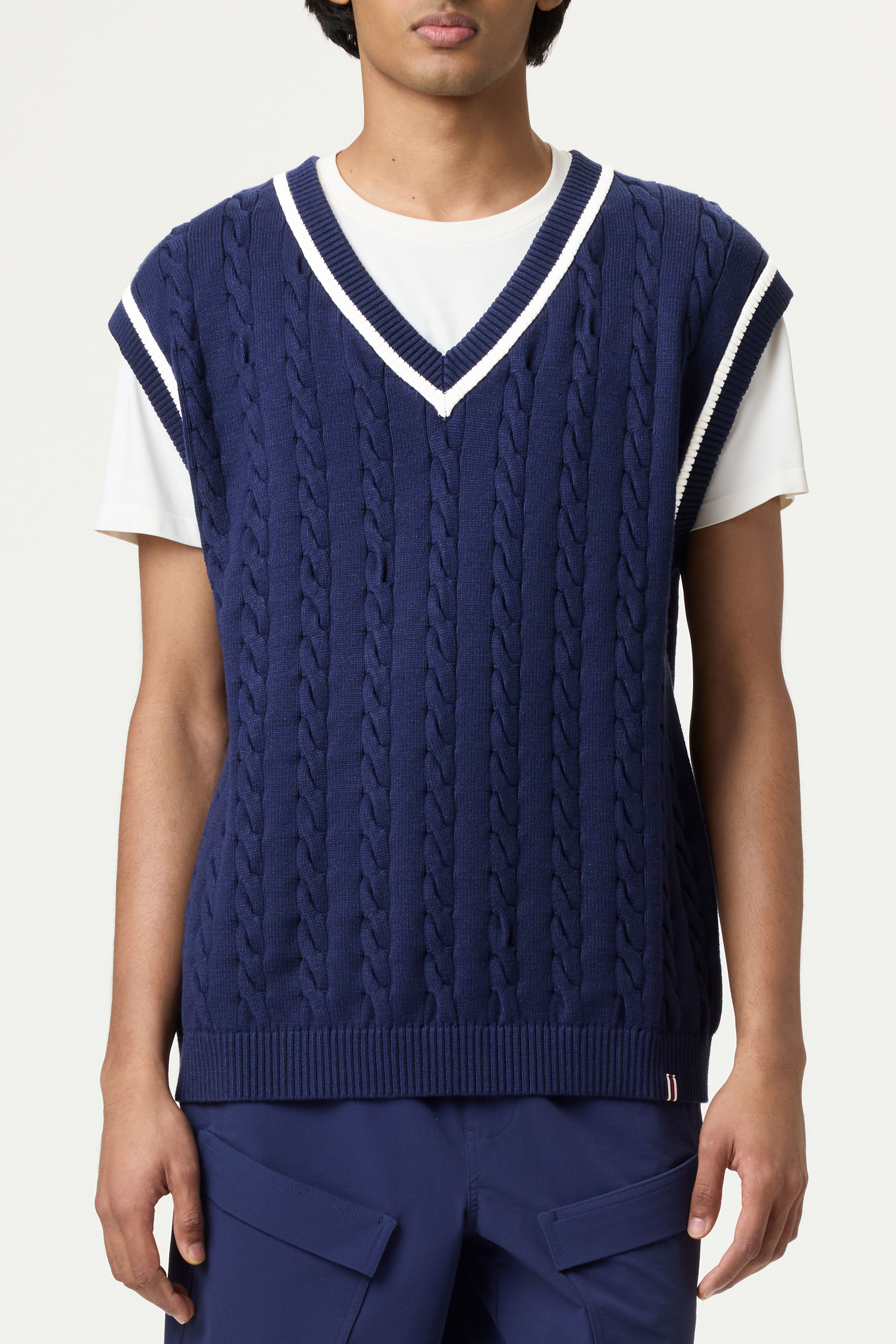 Baseline Cable Knit Vest