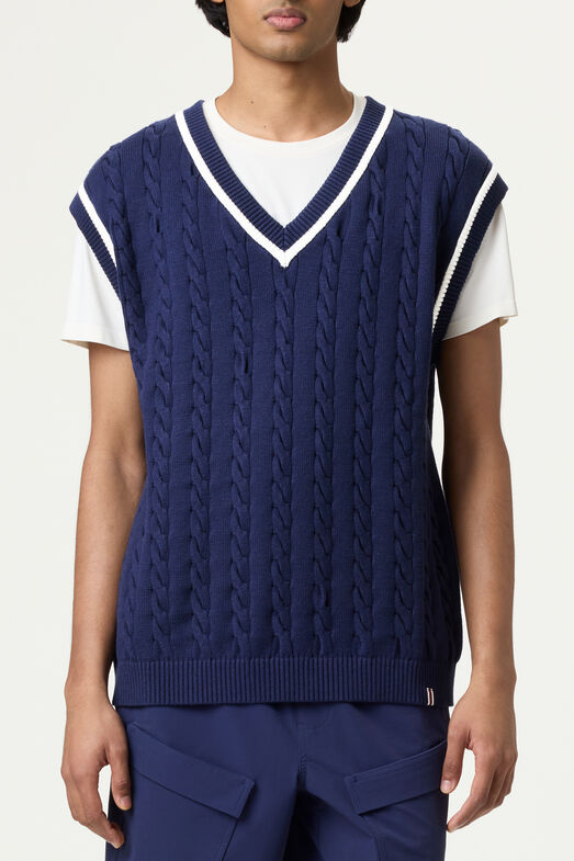 BASELINE CABLE KNIT VEST