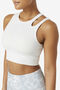 UPLIFT SLICE CROP BRA TOP/WHITE/Large