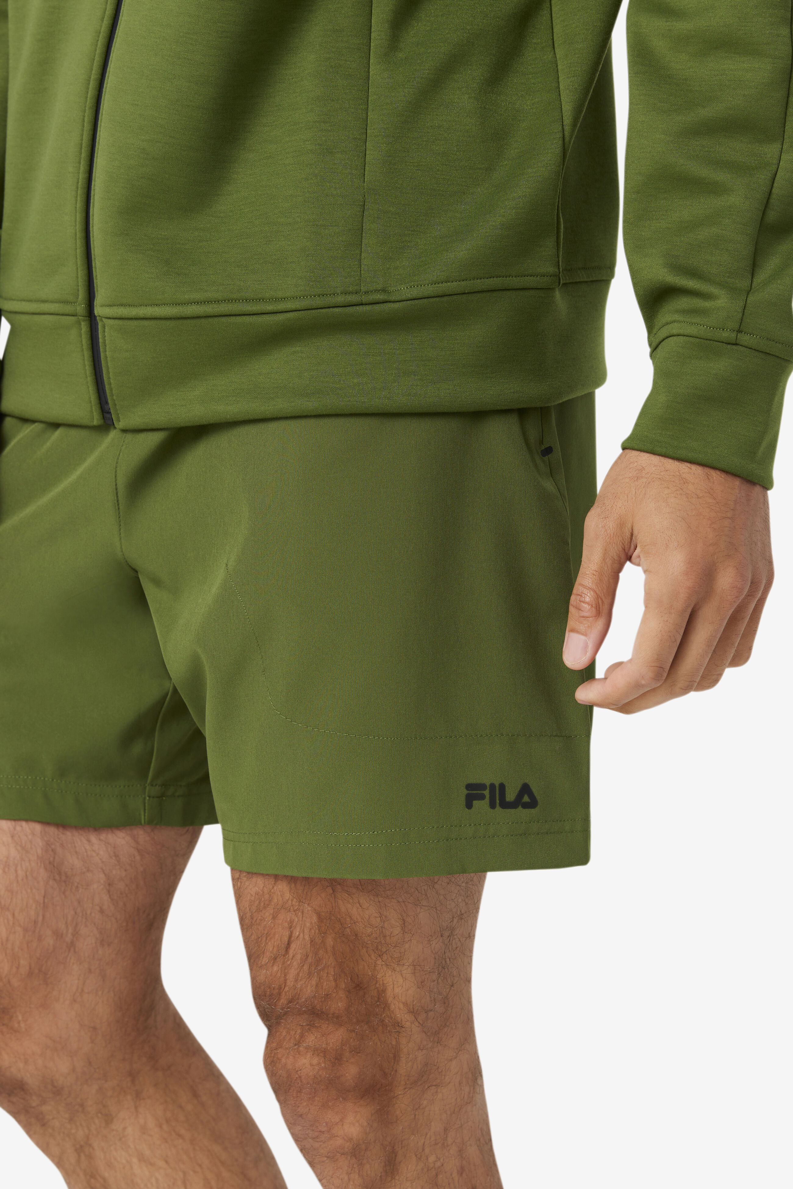 Fila men's shorts online with zipper pockets