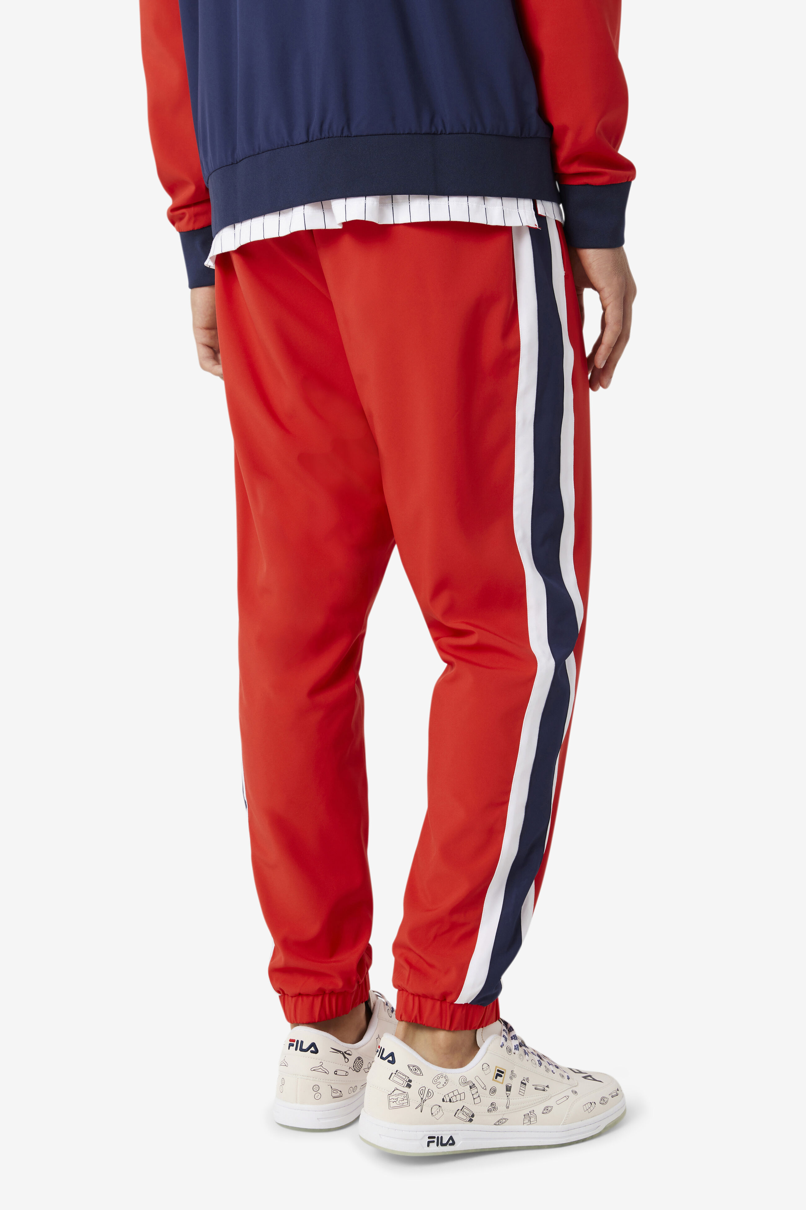 Fila striped pants hot sale