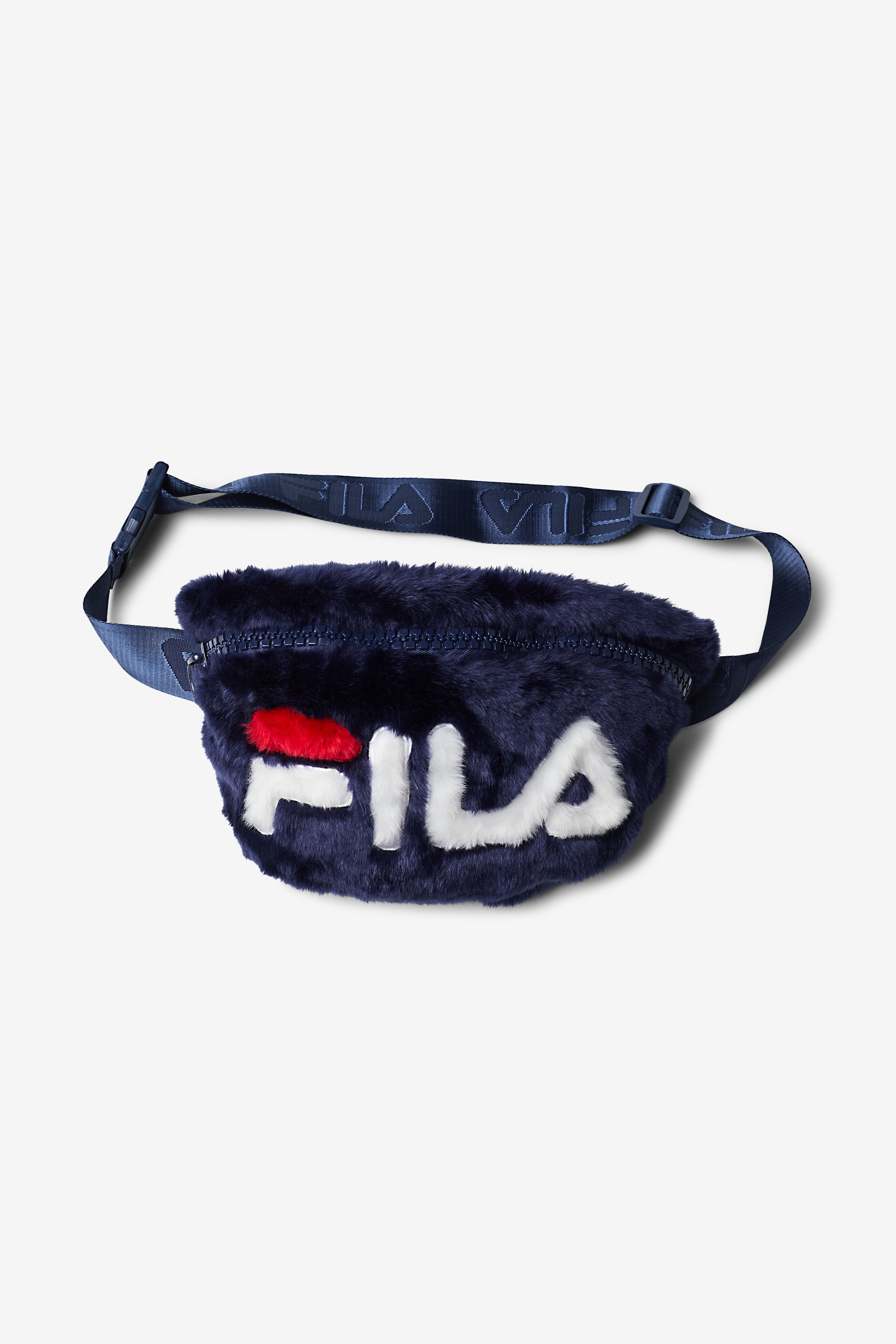 Fur bum top bag