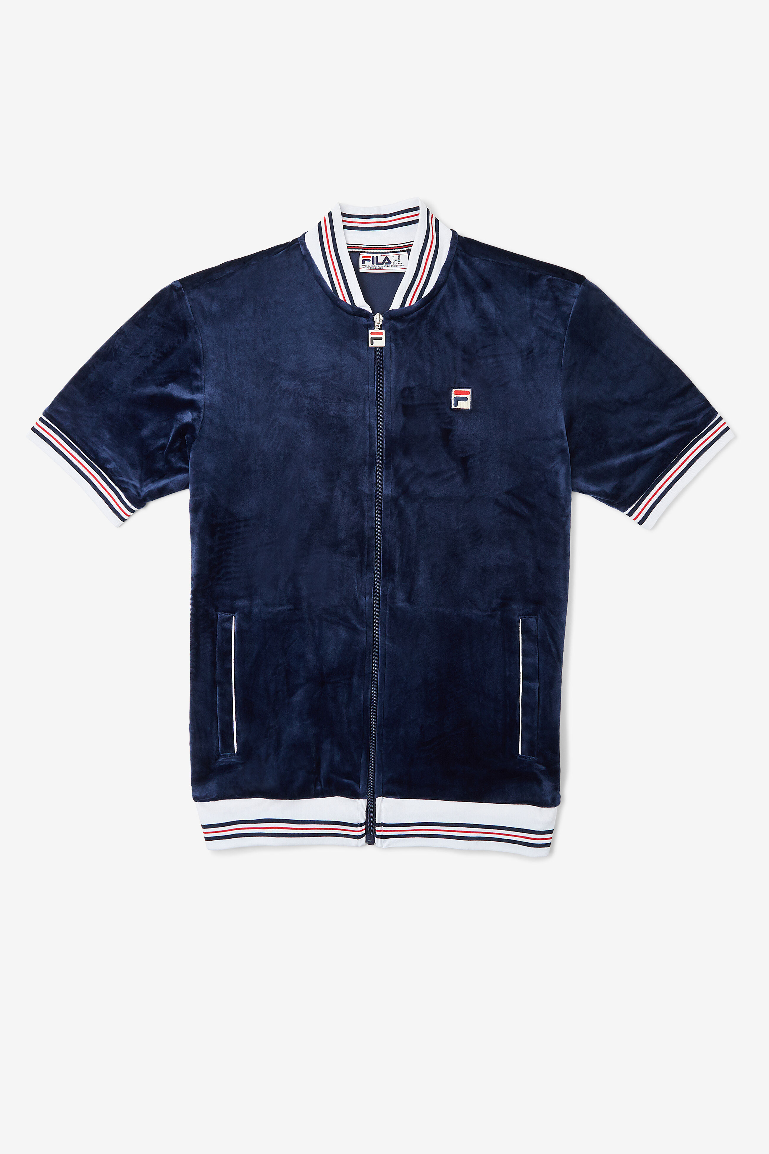 Carezzi Velour Track Jacket Fila