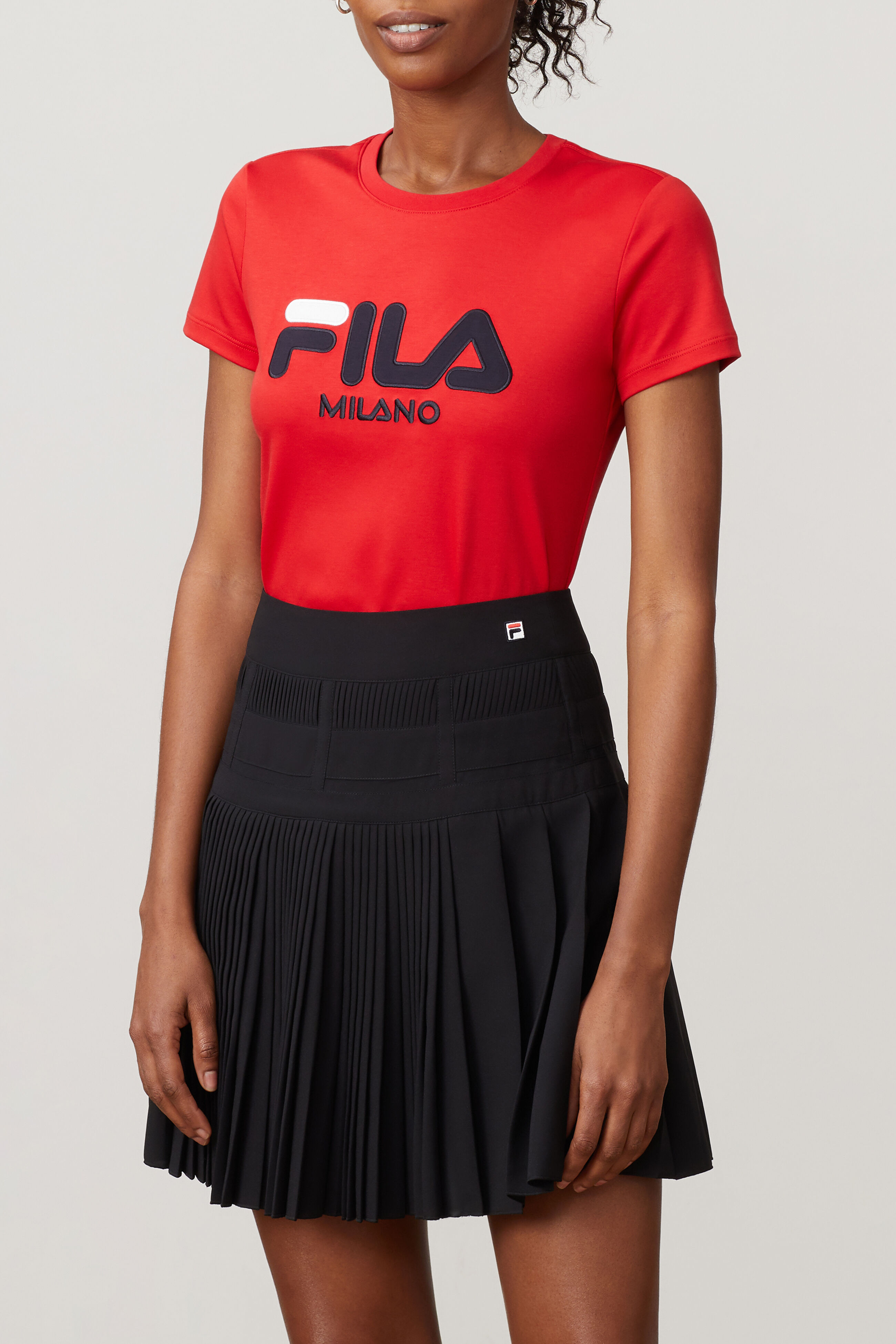 fila women's heritage pleated skirt
