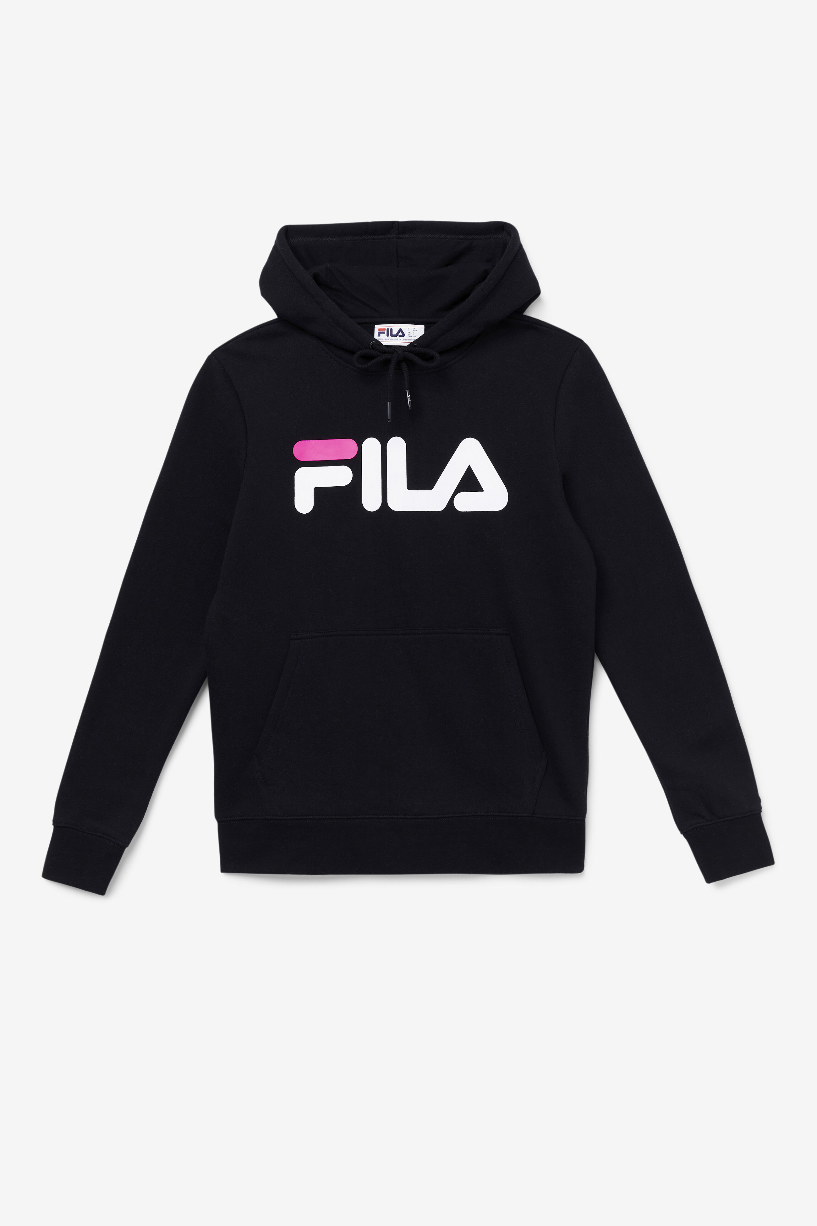 Fila classic hotsell logo hoodie kangaroo