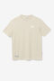 ROUND T-SHIRT/BEIGE/Extra Small