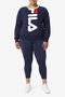 SLICK CHICKS CREW/PEACOAT/5XLarge