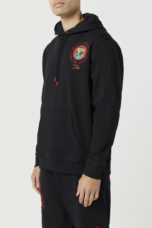 HUNT HOODIE/BLACK/Extra large