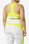 UPLIFT RACERBACK BRA TOP/SULPHSPRNG/2XLarge