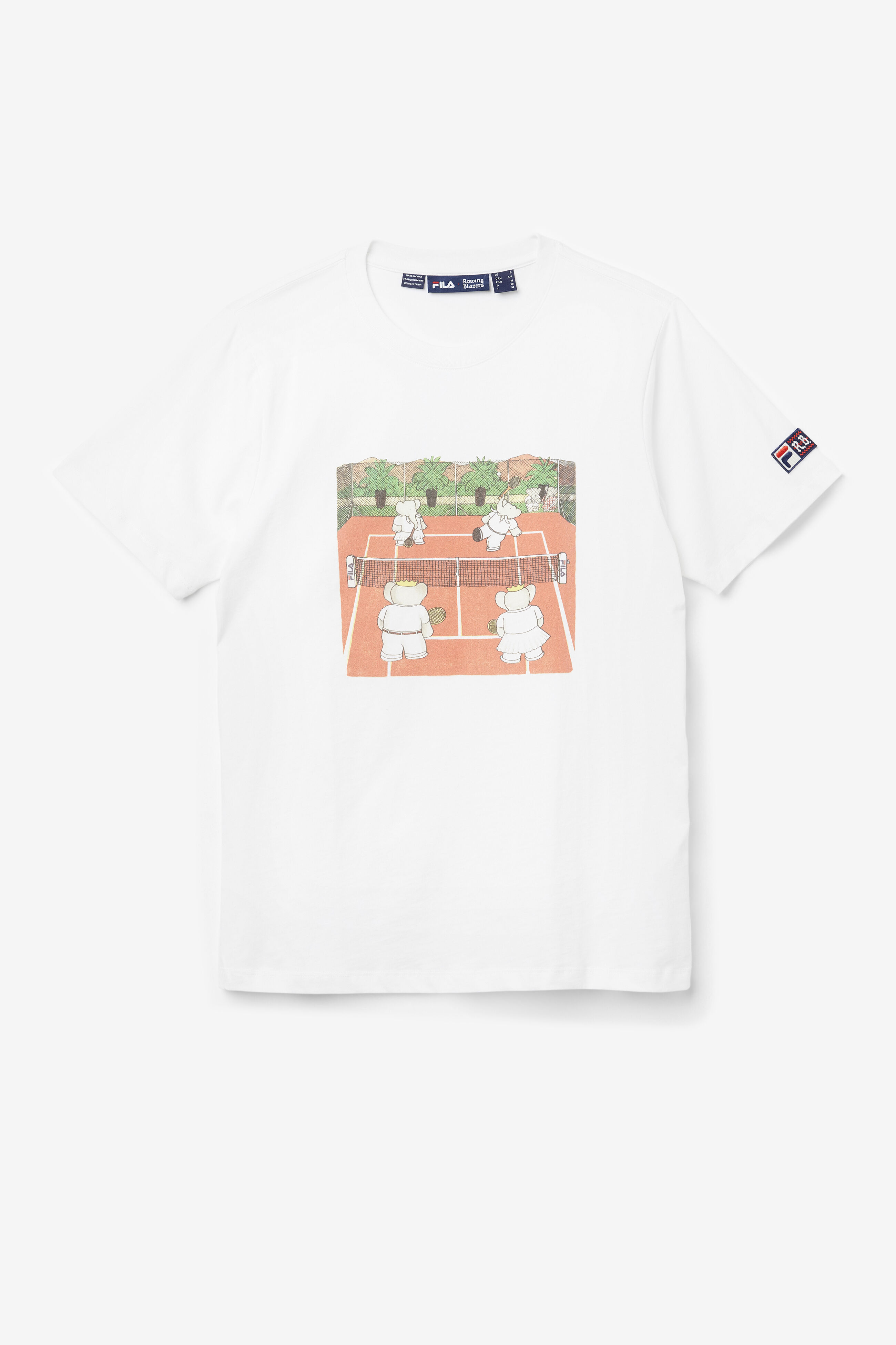 The Fila X Rb Babar Kurtt Tennis Tee Shirt Fila