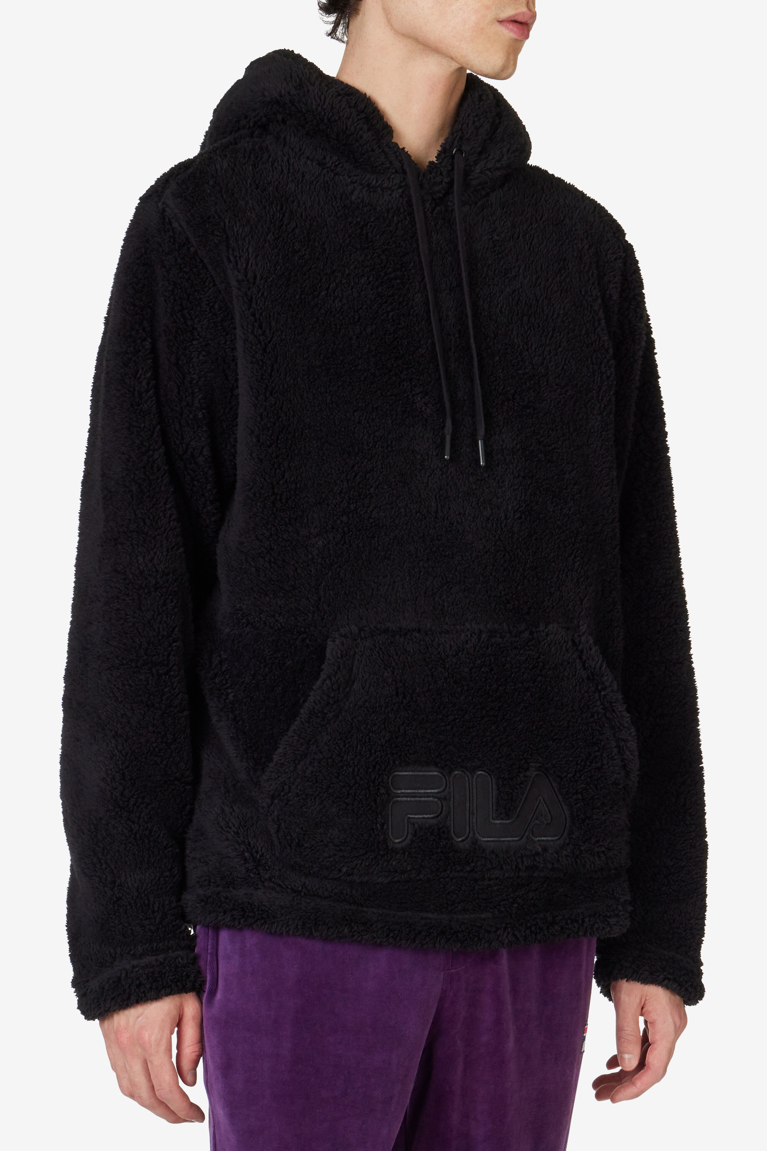 Premium Sherpa Hoodie Sweaters Outerwear Fila