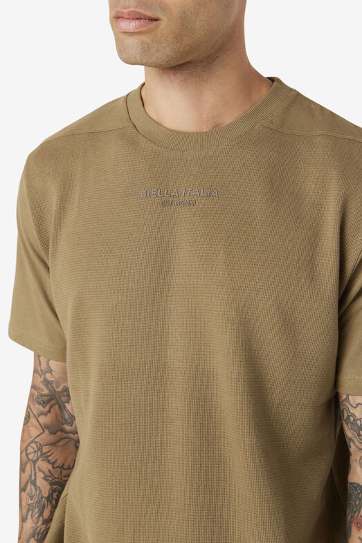 KIRK WAFFLE KNIT/COVERTGREEN/Large