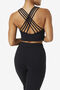 UPLIFT HIGH NECK SPORTS BRA/BLACK/Large