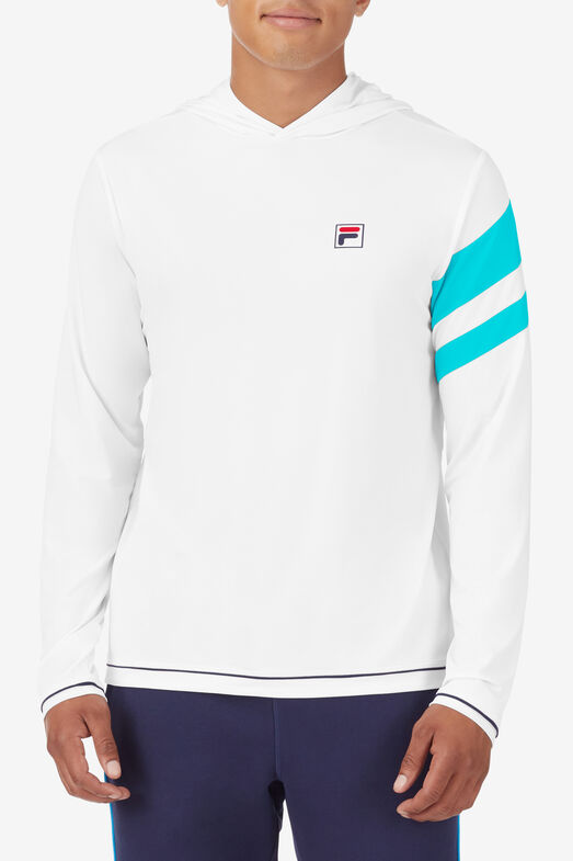 TIE BREAKER LONG SLEEVE HOODIE