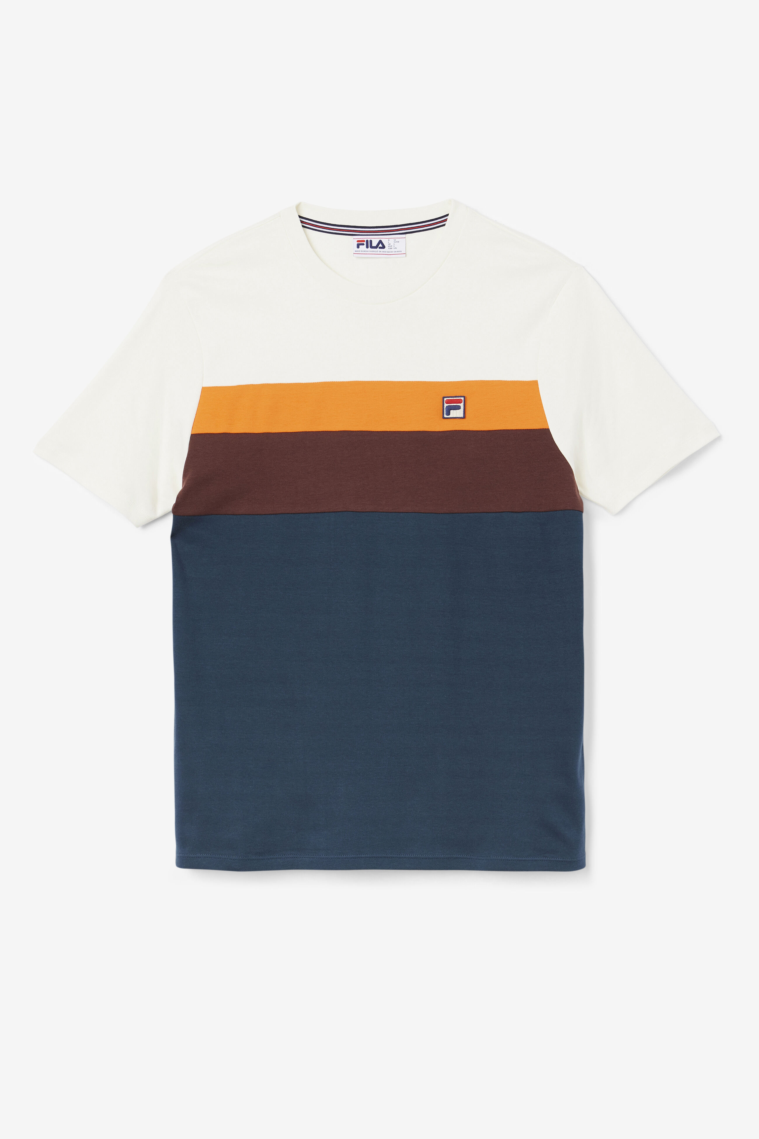Fila shirt mens orange online