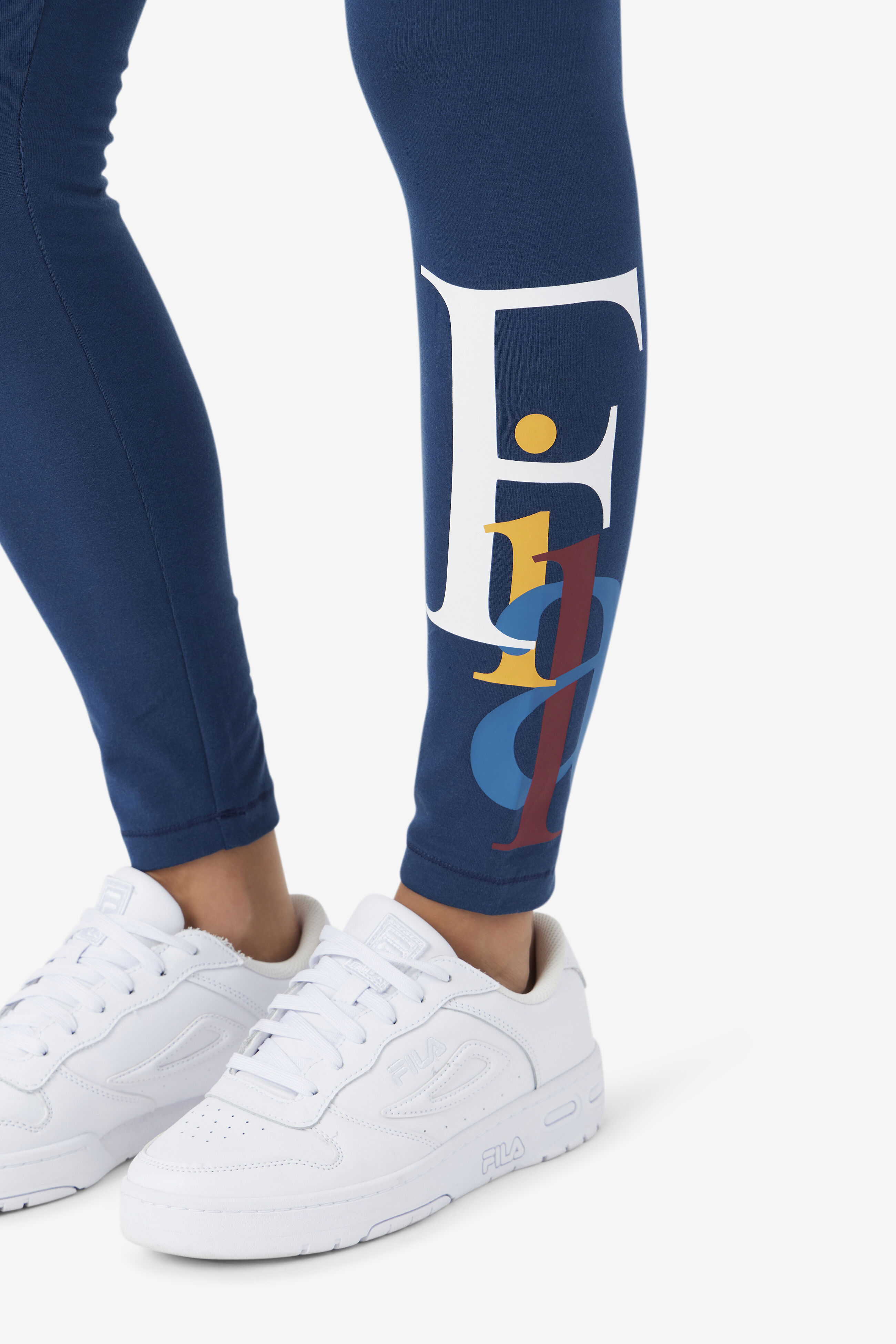 Blue fila new arrivals leggings