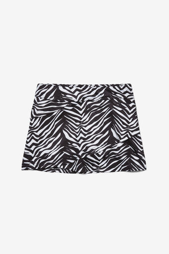 TIERED SKORT/ZEBRA/L
