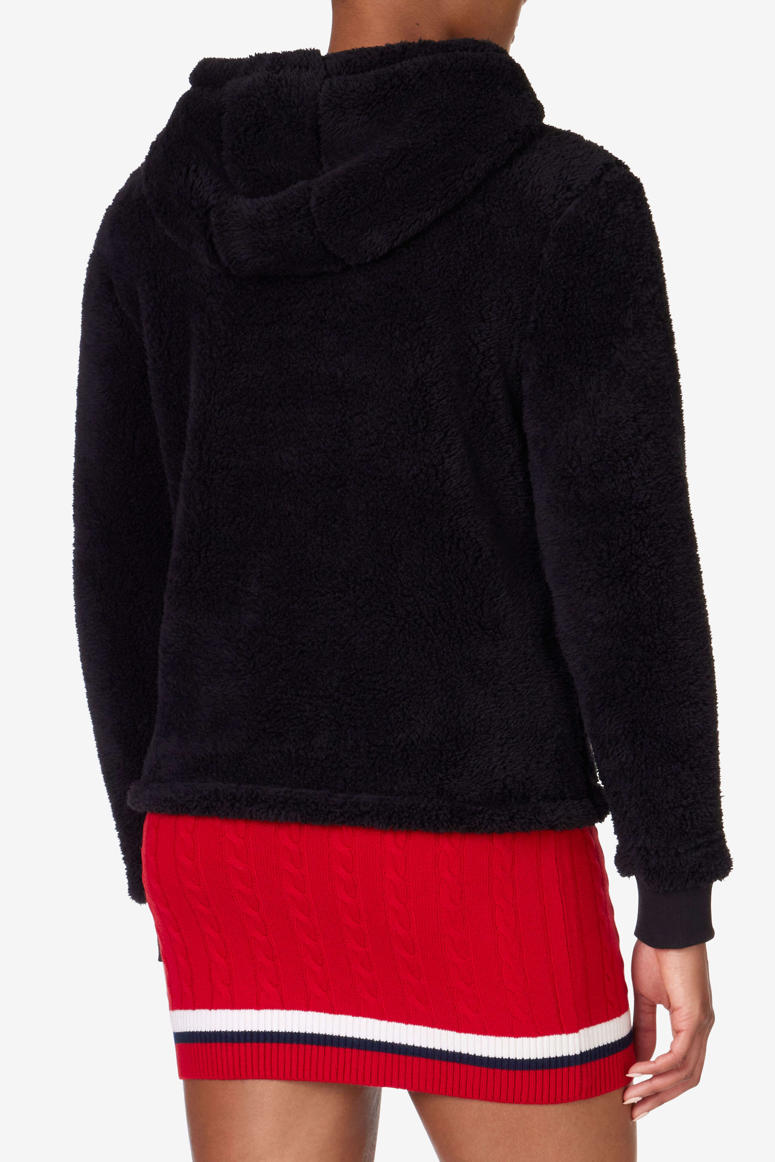Fila uo exclusive teddy hoodie sweatshirt sales