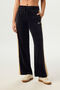 VELOCITY VELOUR WIDE LEG PANT