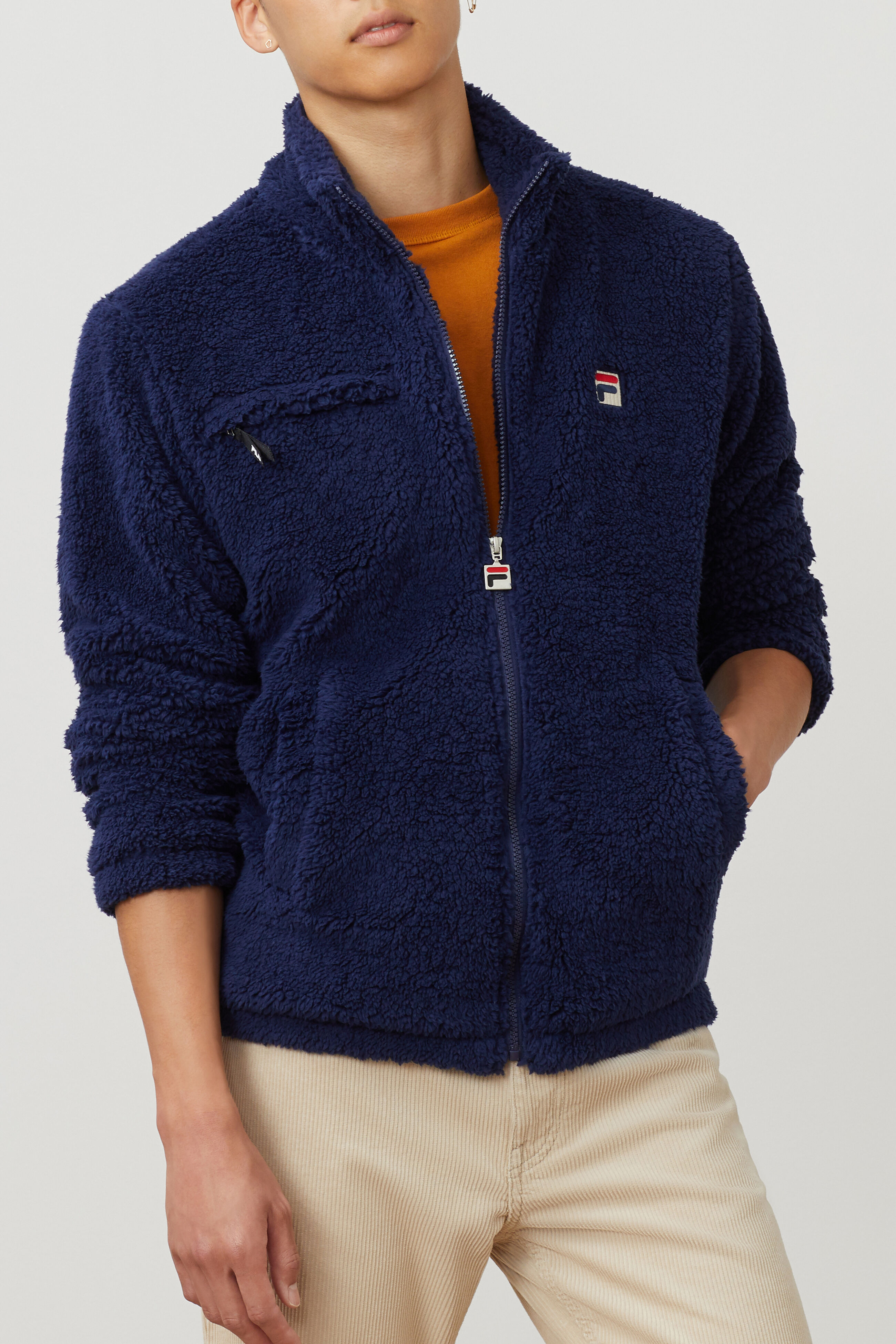 fila fuzzy sweater