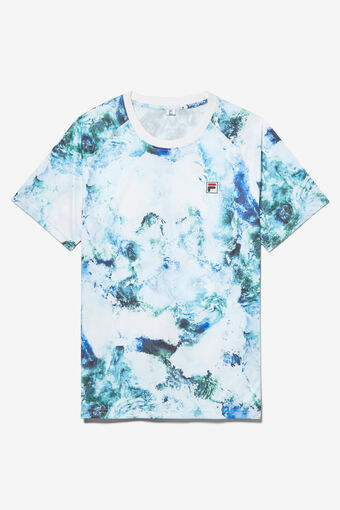 SHORT SLEEVE PRINTED CREW