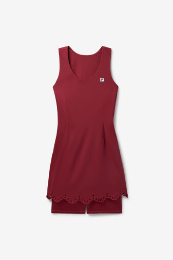 ESSENTIALS LASERCUT DRESS